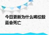 今日更新為什么喝絞股藍(lán)會死亡