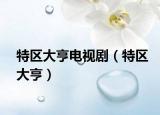 特區(qū)大亨電視劇（特區(qū)大亨）