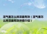濕氣重怎么排濕最有效（濕氣重怎么排濕最有效詳細(xì)介紹）