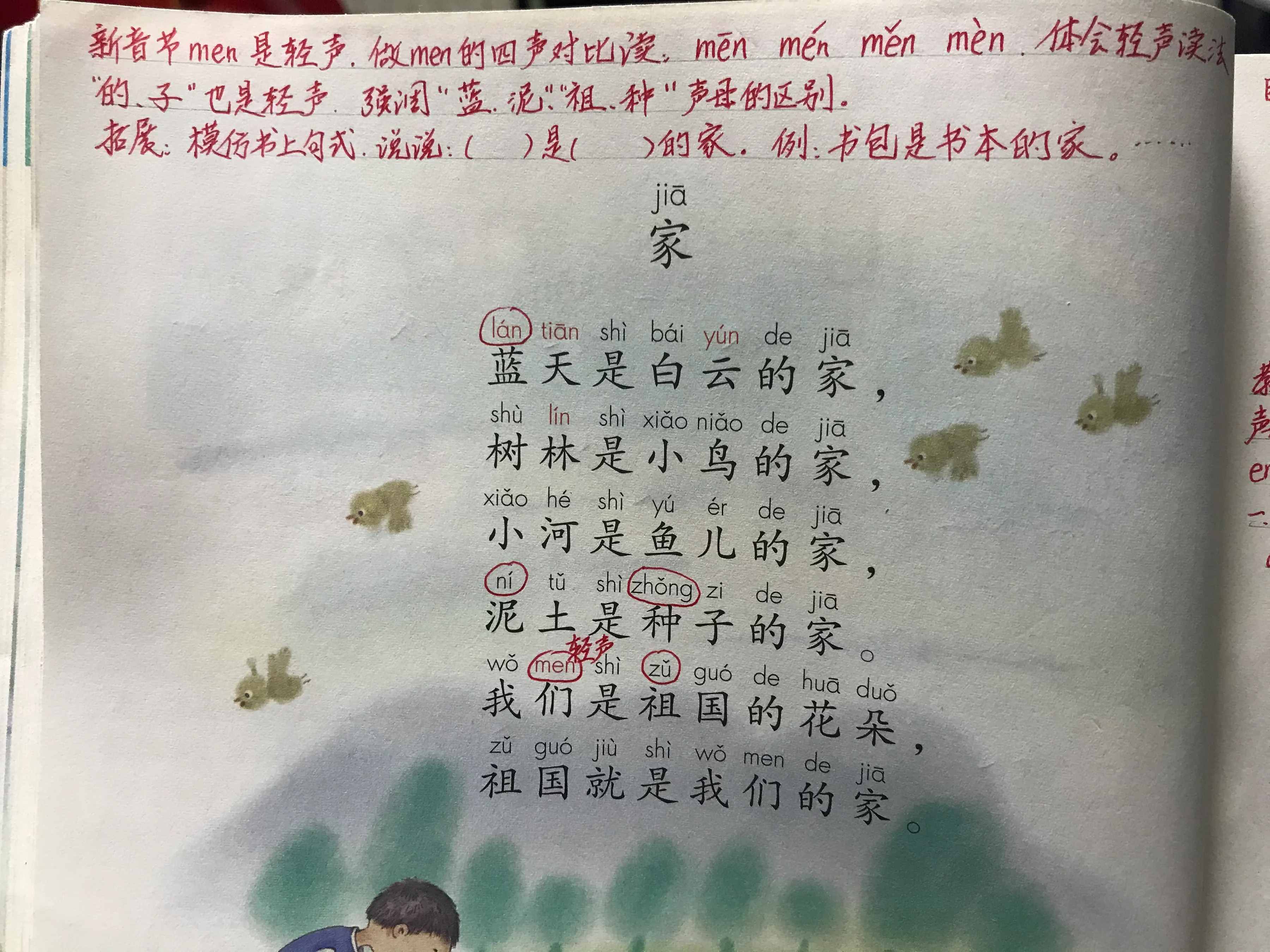 前鼻音韻母：an、en、in、un、ün，手寫筆記幫你學(xué)