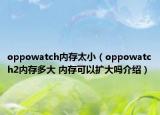 oppowatch內(nèi)存太?。╫ppowatch2內(nèi)存多大 內(nèi)存可以擴(kuò)大嗎介紹）