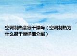 空調(diào)制熱會很干燥嗎（空調(diào)制熱為什么很干燥詳細介紹）