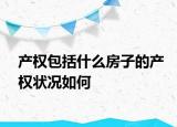 產(chǎn)權(quán)包括什么房子的產(chǎn)權(quán)狀況如何