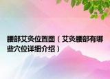 腰部艾灸位置圖（艾灸腰部有哪些穴位詳細(xì)介紹）
