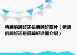 豬蹄前蹄好還是后蹄好圖片（豬蹄前蹄好還是后蹄好詳細(xì)介紹）