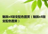 魅族x8漸變配色圖賞（魅族x8漸變配色圖賞）