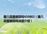 臘八蒜是糖蒜嗎450802（臘八蒜是糖蒜嗎詳細(xì)介紹）