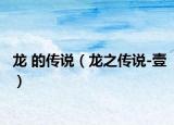 龍 的傳說（龍之傳說-壹）