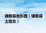 鎮(zhèn)雄縣地形圖（鎮(zhèn)雄縣土地志）