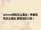 iphone耳機怎么重啟（蘋果耳機怎么重啟 重置耳機介紹）
