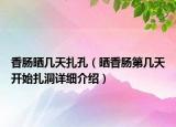 香腸曬幾天扎孔（曬香腸第幾天開始扎洞詳細介紹）