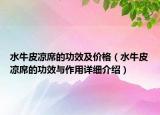 水牛皮涼席的功效及價(jià)格（水牛皮涼席的功效與作用詳細(xì)介紹）