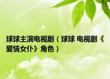 球球主演電視?。ㄇ蚯?電視劇《愛情女仆》角色）