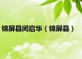 錦屏縣閔啟華（錦屏縣）