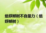 蚍蜉撼樹不自量力（蚍蜉撼樹）