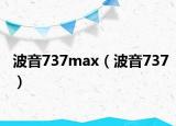 波音737max（波音737）