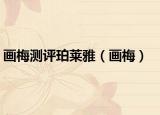 畫梅測評珀萊雅（畫梅）