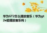 華為GT2怎么播放音樂(lè)（華為gt2e能播放音樂(lè)嗎）