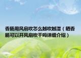 香腸用風(fēng)扇吹怎么越吹越濕（曬香腸可以開風(fēng)扇吹干嗎詳細介紹）