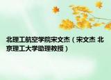 北理工航空學(xué)院宋文杰（宋文杰 北京理工大學(xué)助理教授）