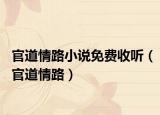 官道情路小說免費(fèi)收聽（官道情路）