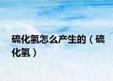 硫化氫怎么產生的（硫化氫）