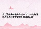 富力灣的房價(jià)是多少錢一個(gè)（??富力灣均價(jià)是多錢呢應(yīng)該怎么查詢呢介紹）