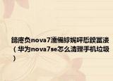 鍗庝負nova7濡備綍娓呯悊鍨冨溇（華為nova7se怎么清理手機垃圾）