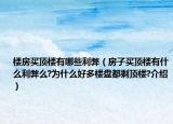 樓房買頂樓有哪些利弊（房子買頂樓有什么利弊么?為什么好多樓盤都剩頂樓?介紹）