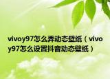 vivoy97怎么弄?jiǎng)討B(tài)壁紙（vivoy97怎么設(shè)置抖音動(dòng)態(tài)壁紙）