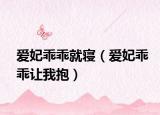 愛妃乖乖就寢（愛妃乖乖讓我抱）
