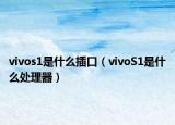 vivos1是什么插口（vivoS1是什么處理器）