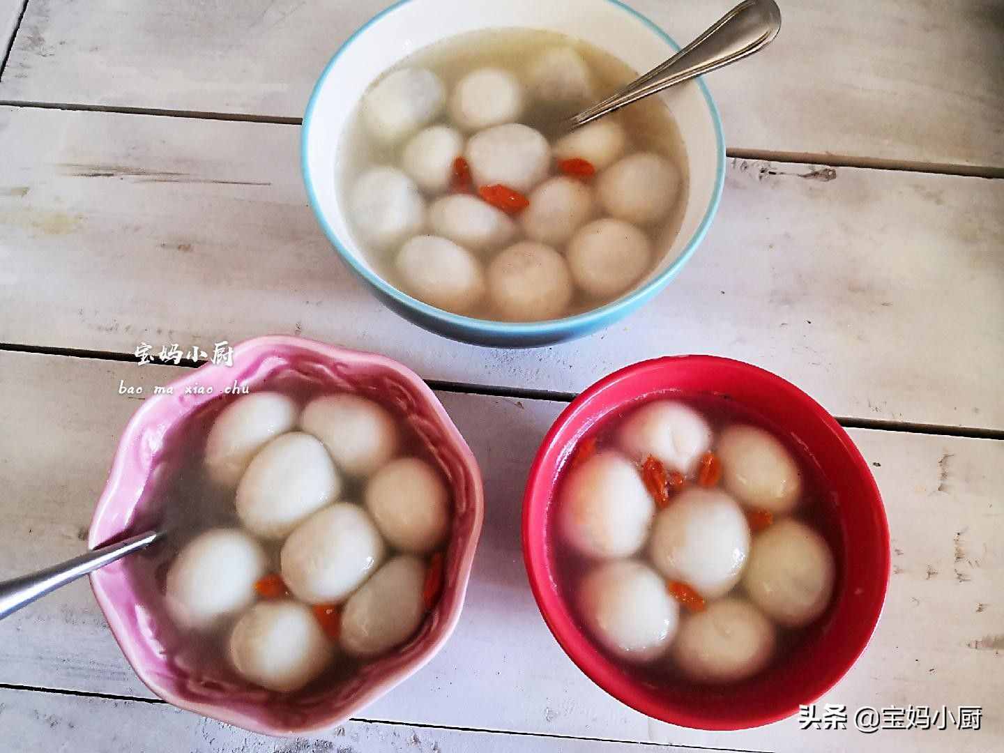 煮湯圓，三個(gè)技巧掌握好，保證圓鼓鼓好吃不破皮