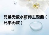 兄弟無(wú)數(shù)水滸傳主題曲（兄弟無(wú)數(shù)）