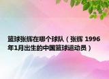 籃球張輝在哪個球隊(duì)（張輝 1996年1月出生的中國籃球運(yùn)動員）