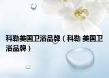 科勒美國(guó)衛(wèi)浴品牌（科勒 美國(guó)衛(wèi)浴品牌）