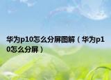 華為p10怎么分屏圖解（華為p10怎么分屏）