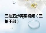 三拍五步舞蹈視頻（三拍干部）