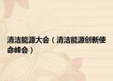 清潔能源大會(huì)（清潔能源創(chuàng)新使命峰會(huì)）