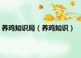 養(yǎng)雞知識局（養(yǎng)雞知識）