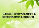 石家莊東方熱電燃氣網(wǎng)上繳費（石家莊東方熱電熱力工程有限公司）