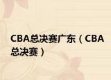 CBA總決賽廣東（CBA總決賽）