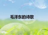 毛澤東的詩歌