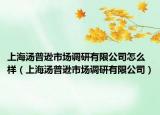 上海湯普遜市場調(diào)研有限公司怎么樣（上海湯普遜市場調(diào)研有限公司）