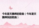 今年夏天魏暉的歌曲（今年夏天 魏暉倪的歌曲）