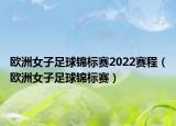 歐洲女子足球錦標賽2022賽程（歐洲女子足球錦標賽）