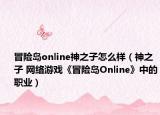 冒險(xiǎn)島online神之子怎么樣（神之子 網(wǎng)絡(luò)游戲《冒險(xiǎn)島Online》中的職業(yè)）