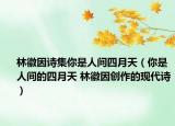 林徽因詩(shī)集你是人間四月天（你是人間的四月天 林徽因創(chuàng)作的現(xiàn)代詩(shī)）