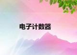 電子計(jì)數(shù)器
