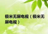 極米無屏電視（極米無屏電視）